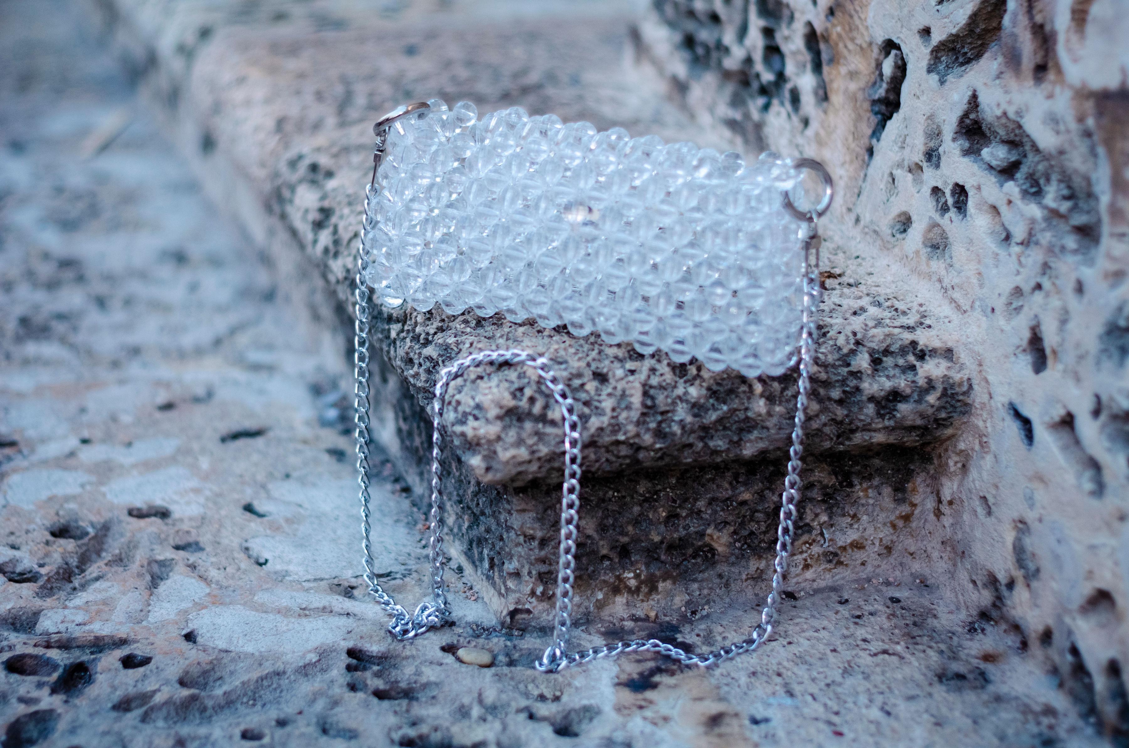 MARÉA Crystal Bag transparente