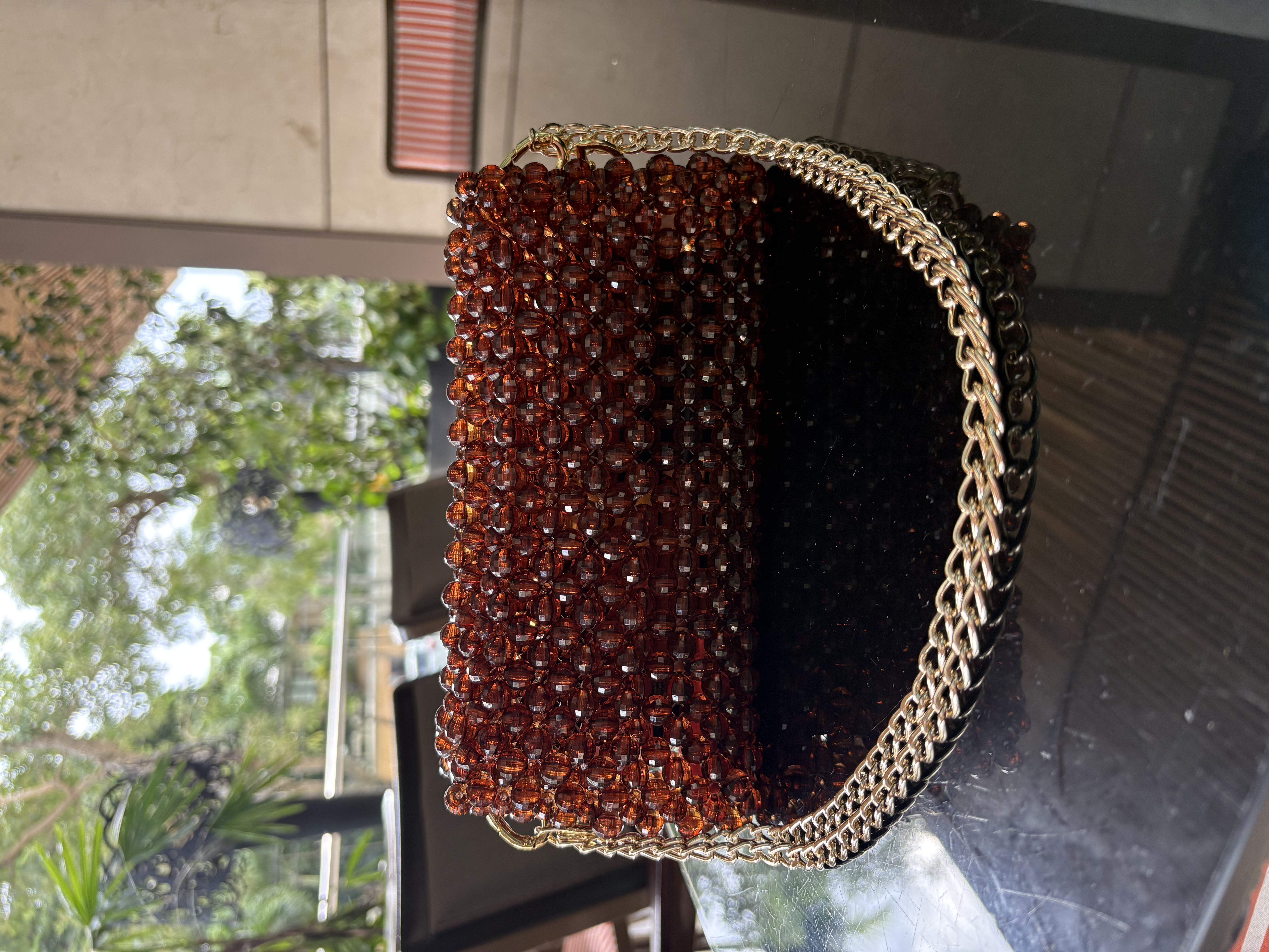 Cocoa Crystal Bag